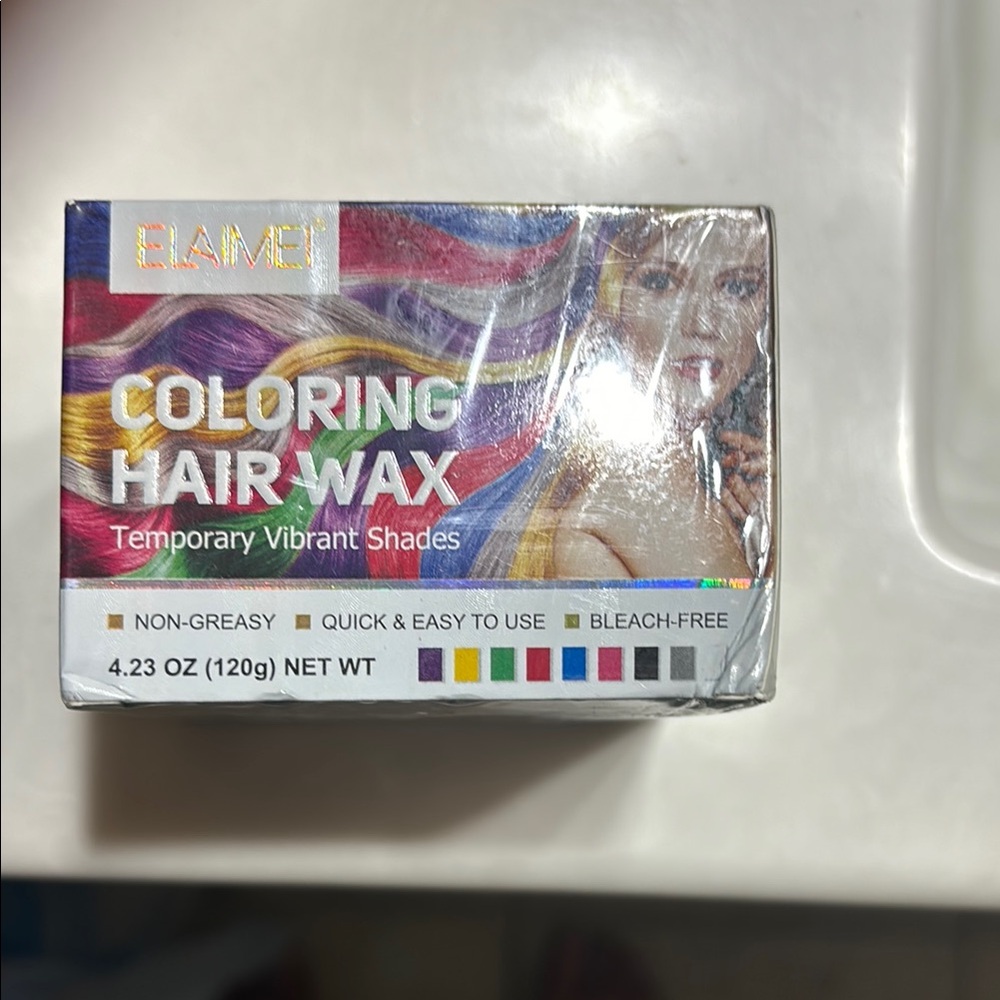 Coloring Hair Wax - Vibrant Temporary Shades